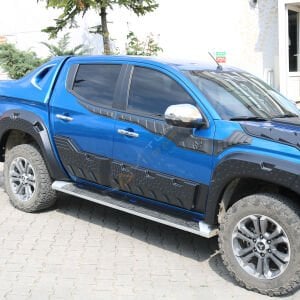 Mitsubishi L200 Kapı Kaplama 6 Parça 2019+ Geniş Tip