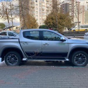 Mitsubishi L200 Kapı Kaplama 4 Parça 2019+ İnce Tip
