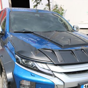 Mitsubishi L200 Kaput Üstü Kaplama Dragon Pack 3 Parça 2019+