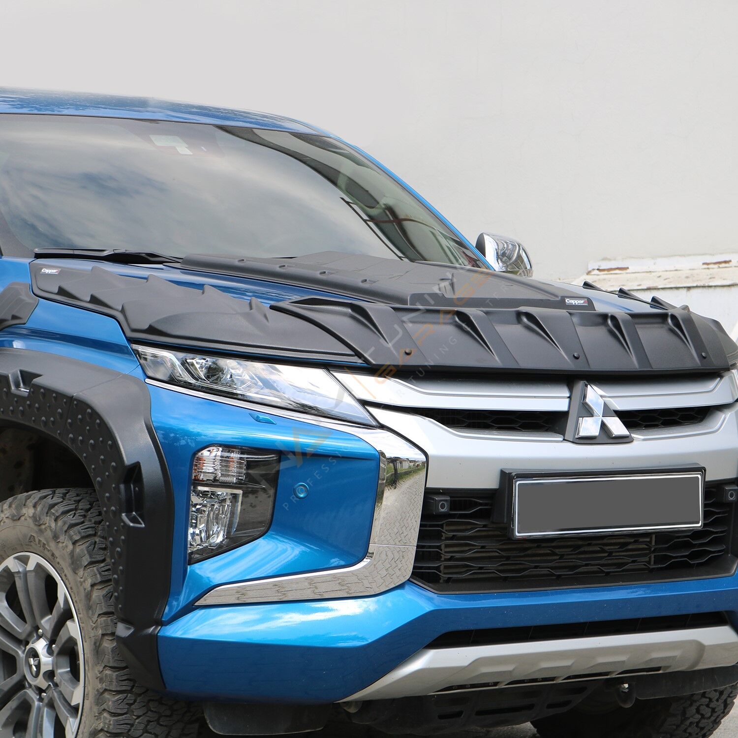 Mitsubishi L200 Kaput Üstü Kaplama Dragon Pack 3 Parça 2019+
