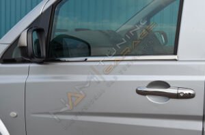 Mercedes Vito Cam Çıtası 2004-2014 Paslanmaz Çelik