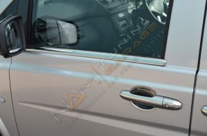 Mercedes Vito Cam Çıtası 2004-2014 Paslanmaz Çelik