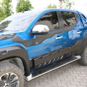 Mitsubishi L200 Yarasa Kapı Kaplama 6 Parça 2019+