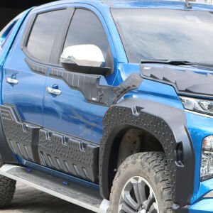 Mitsubishi L200 Yarasa Kapı Kaplama 6 Parça 2019+