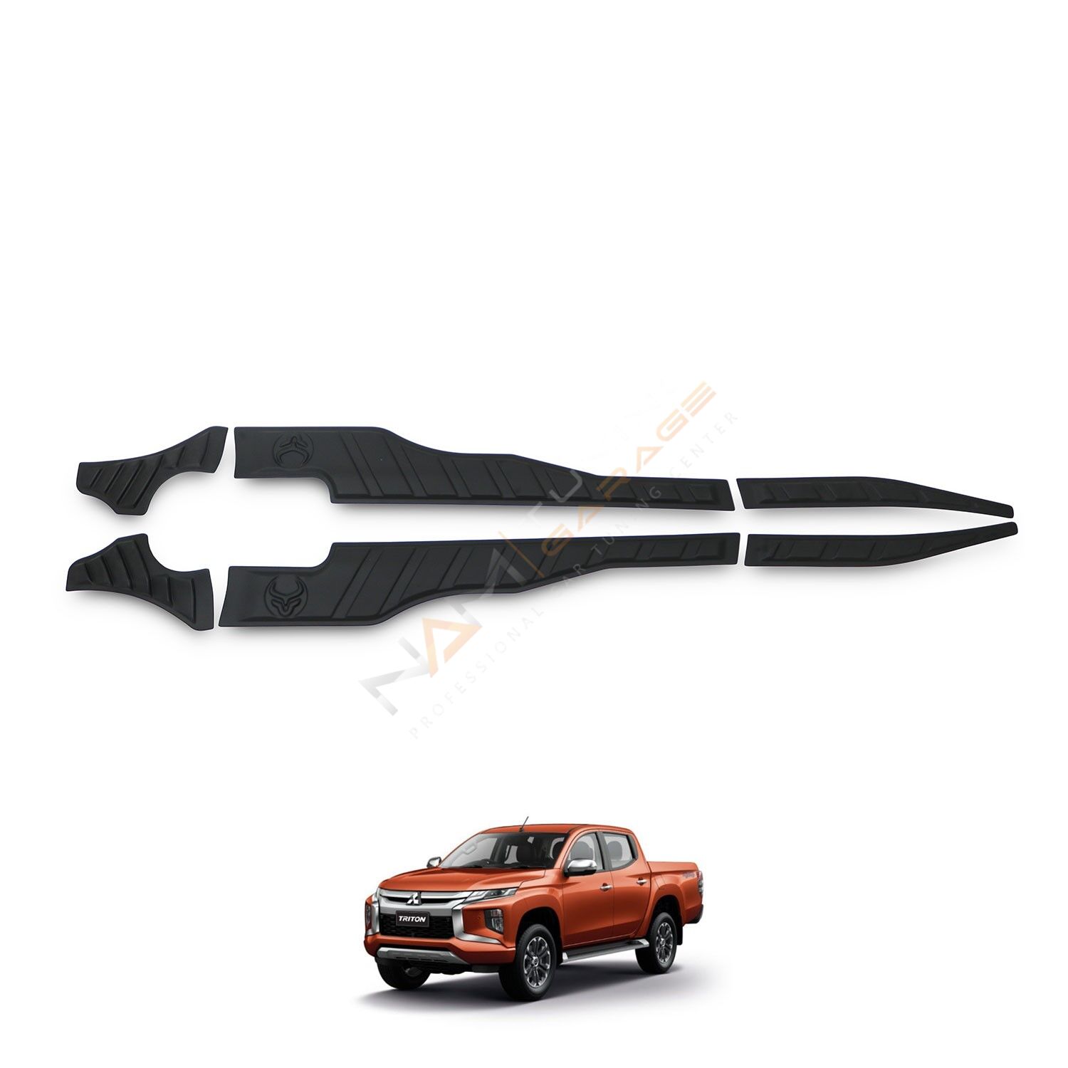 Mitsubishi L200 Yarasa Kapı Kaplama 6 Parça 2019+
