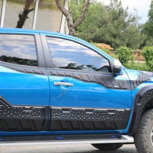 Mitsubishi L200 Yarasa Kapı Kaplama 6 Parça 2019+