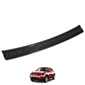 Nissan Juke Arka Tampon Eşiği 2015-2018 Tampon Üstü Koruma Parlak / Mat Siyah