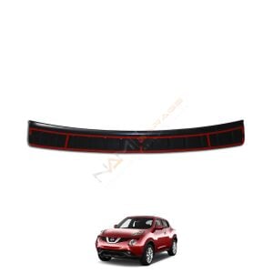 Nissan Juke Arka Tampon Eşiği 2015-2018 Tampon Üstü Koruma Parlak / Mat Siyah