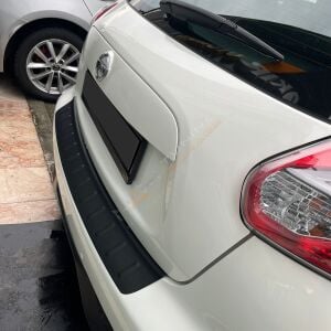Nissan Juke Arka Tampon Eşiği 2015-2018 Tampon Üstü Koruma Parlak / Mat Siyah