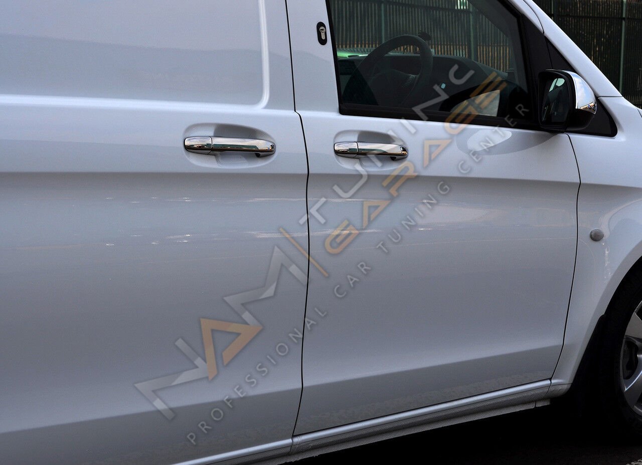 Mercedes Vito Krom Kapı Kolu 2014+ Sensörsüz Uyumlu Paslanmaz Çelik