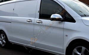 Mercedes Vito Krom Kapı Kolu 2014+ Sensörsüz Uyumlu Paslanmaz Çelik