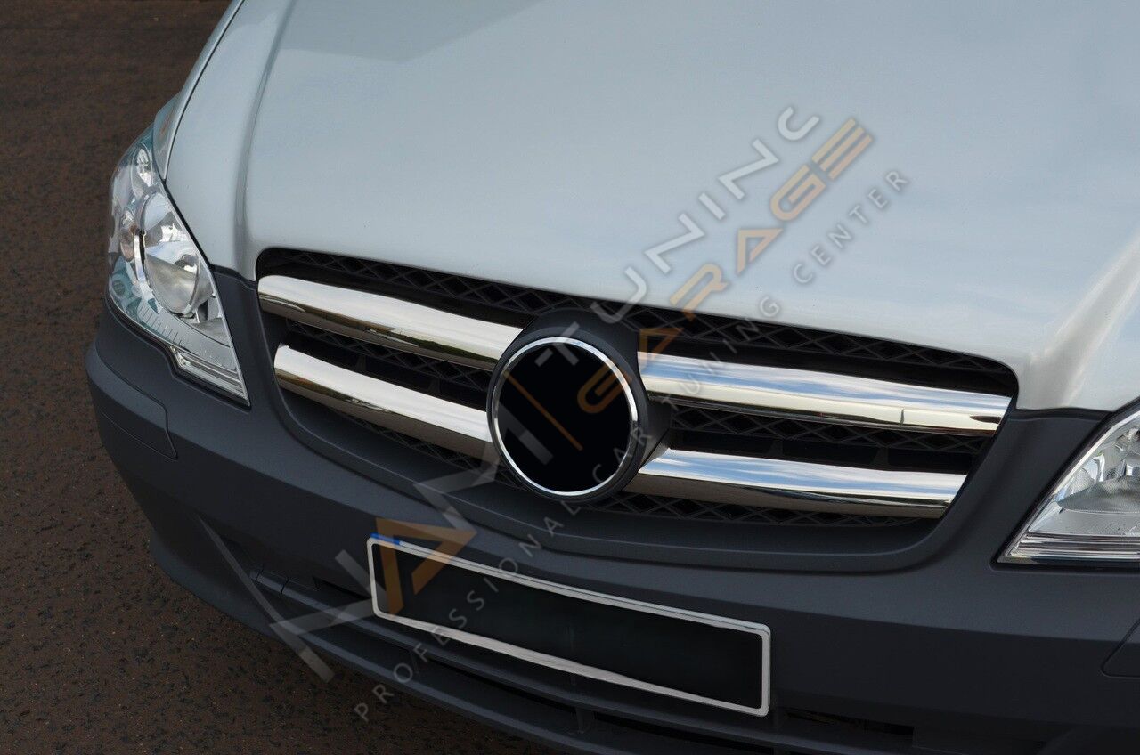 Mercedes Vito Krom Ön Panjur 2010-2014 Paslanmaz Çelik