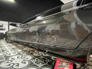 BMW F10 Marşpiyel Alt Lipi Maşpiyel Lip Parlak Siyah 2010-2017