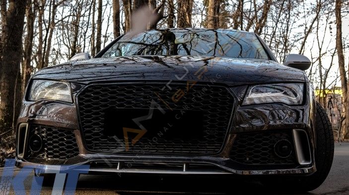 AUDİ A7 RS7 Ön Tampon Panjur Seti 2009-2014 arası uyumlu