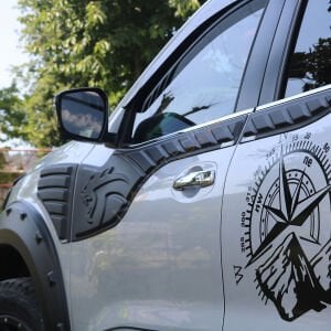 Nissan Navara Yarasa Kapı Kaplama 6 Parça 2016+