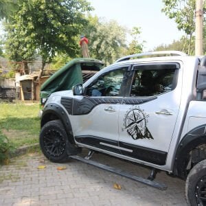 Nissan Navara Yarasa Kapı Kaplama 6 Parça 2016+