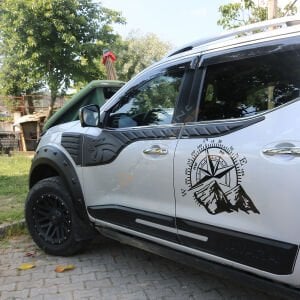 Nissan Navara Yarasa Kapı Kaplama 6 Parça 2016+