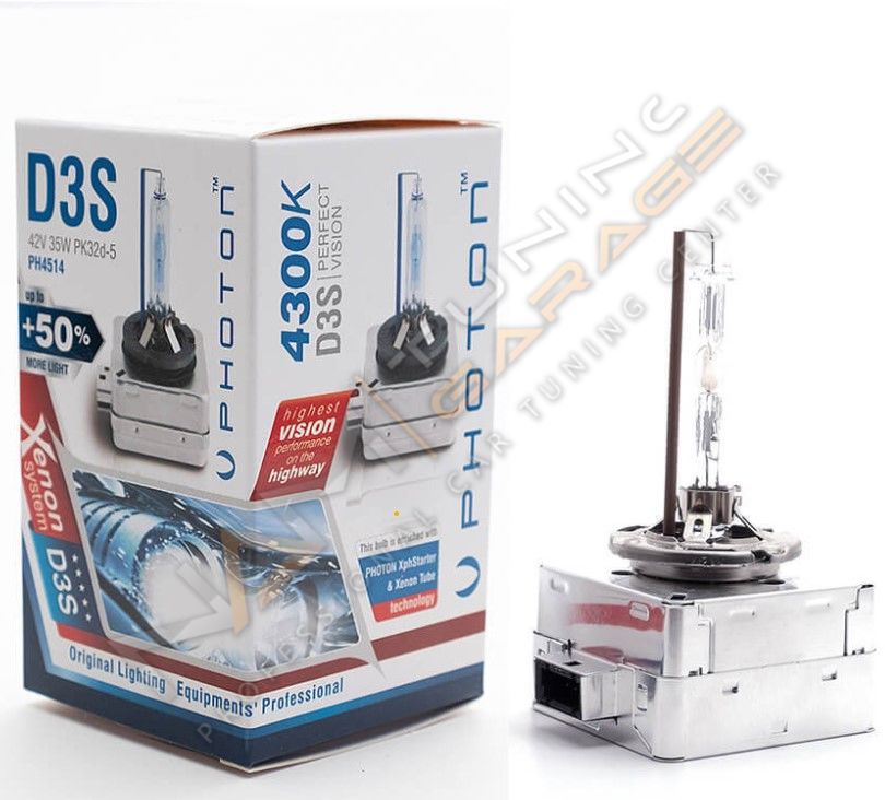 Photon D3S 4300K +%50 Fazla Işık OEM Ampul