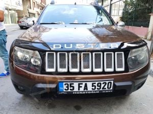 Dacia Duster Panjur 2009 -2017 (Plastik) Parlak Siyah