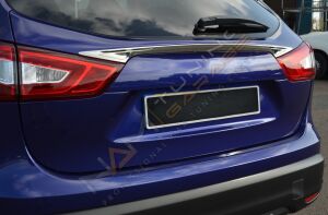 Nissan Qashqai Krom Bagaj Orta Çıtası 2014-2017 Paslanmaz Çelik