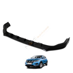 Nissan Qashqai Ön Tampon Lip 2017-2021 arası Ultra Parlak Siyah