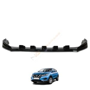 Nissan Qashqai Ön Tampon Lip 2017-2021 arası Ultra Parlak Siyah