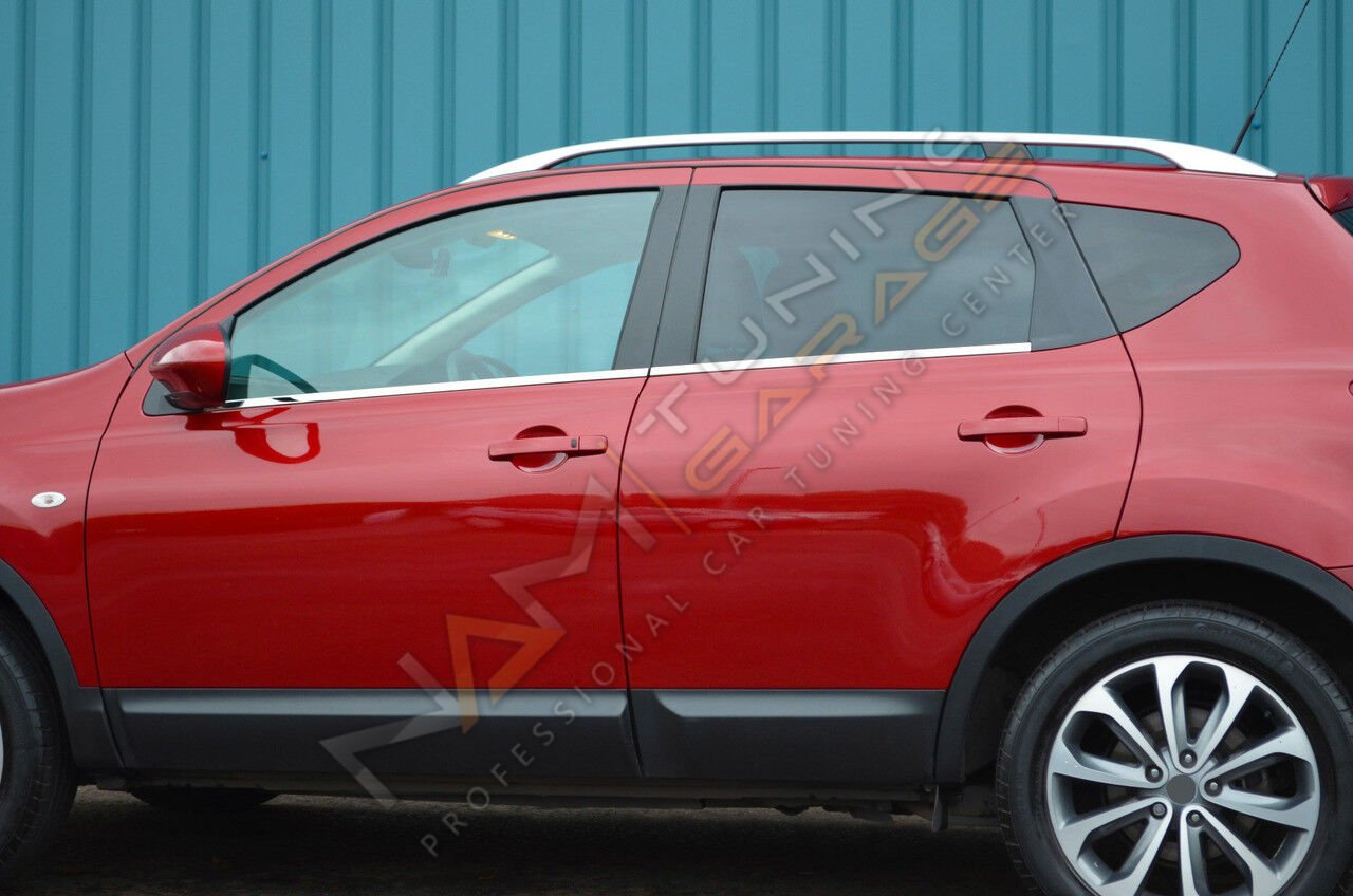 Nissan Qashqai Krom Cam Çıtası 2010-2013 Paslanmaz Çelik
