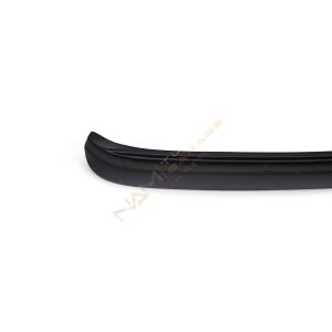 Nissan Qashqai Arka Tampon Eşiği 2021+ Tampon Üstü Koruma Parlak / Mat Siyah