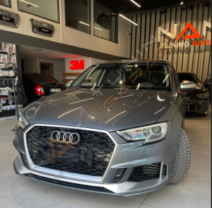 A3 2016-2020 IÇIN UYUMLU RS3 ÖN TAMPON PANJUR SETI  SEDAN