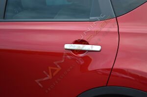 Nissan Qashqai Krom Kapı Kolu 2007-2014 Sensörsüz Paslanmaz Çelik