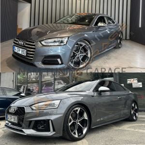 Audi A5 RS5 Body Kit Ön Arka Tampon Panjur Marşpiyel Seti 2016-2019
