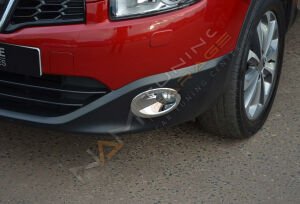 Nissan Qashqai Sis Farı Çerçevesi 2010-2014 ABS Krom