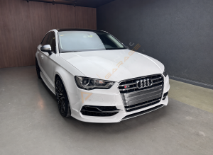 Audi A3 S3 Ön Tampon Panjur Seti Sedan 2013-2016 Sis Yuvalı