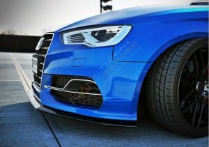 Audi A3 S3 Ön Tampon Panjur Seti Sedan 2013-2016 Sis Yuvalı