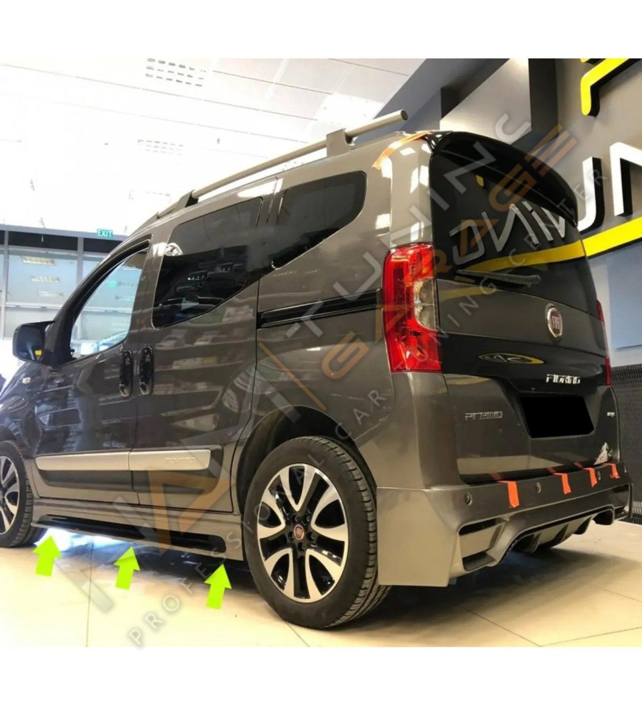 Fiat Fiorino Yan Ek Marşpiyel