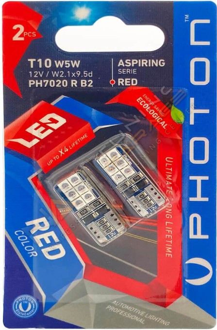 Photon T10 Kırmızı Blister PH7020 R B2