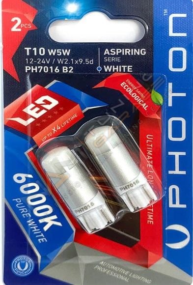 Photon T10 W5W Blister PH7016 B2