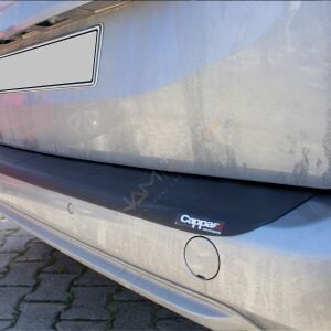 Opel Combo E Arka Tampon Eşiği 2018+ Tampon Üstü Koruma Parlak / Mat Siyah