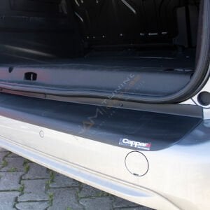 Opel Combo E Arka Tampon Eşiği 2018+ Tampon Üstü Koruma Parlak / Mat Siyah
