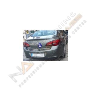Opel Astra J Krom Bagaj Alt Çıta 2010-2015 Sedan uyumlu Paslanmaz Çelik
