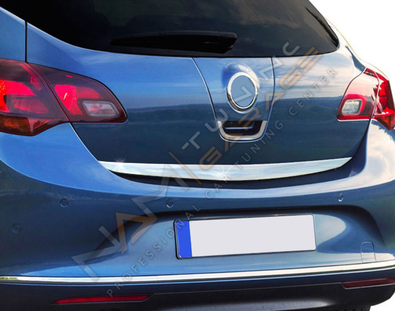 Opel Astra J Krom Bagaj Alt Çıta 2010-2015 HATCHBACK uyumlu Paslanmaz Çelik