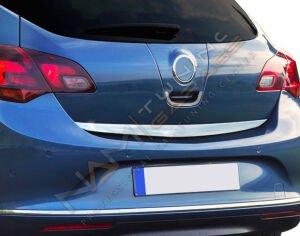 Opel Astra J Krom Bagaj Alt Çıta 2010-2015 HATCHBACK uyumlu Paslanmaz Çelik