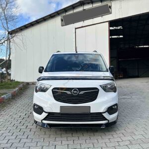 Opel Combo E Ön Tampon Altı Lip Parlak Siyah 2019+ Uyumlu