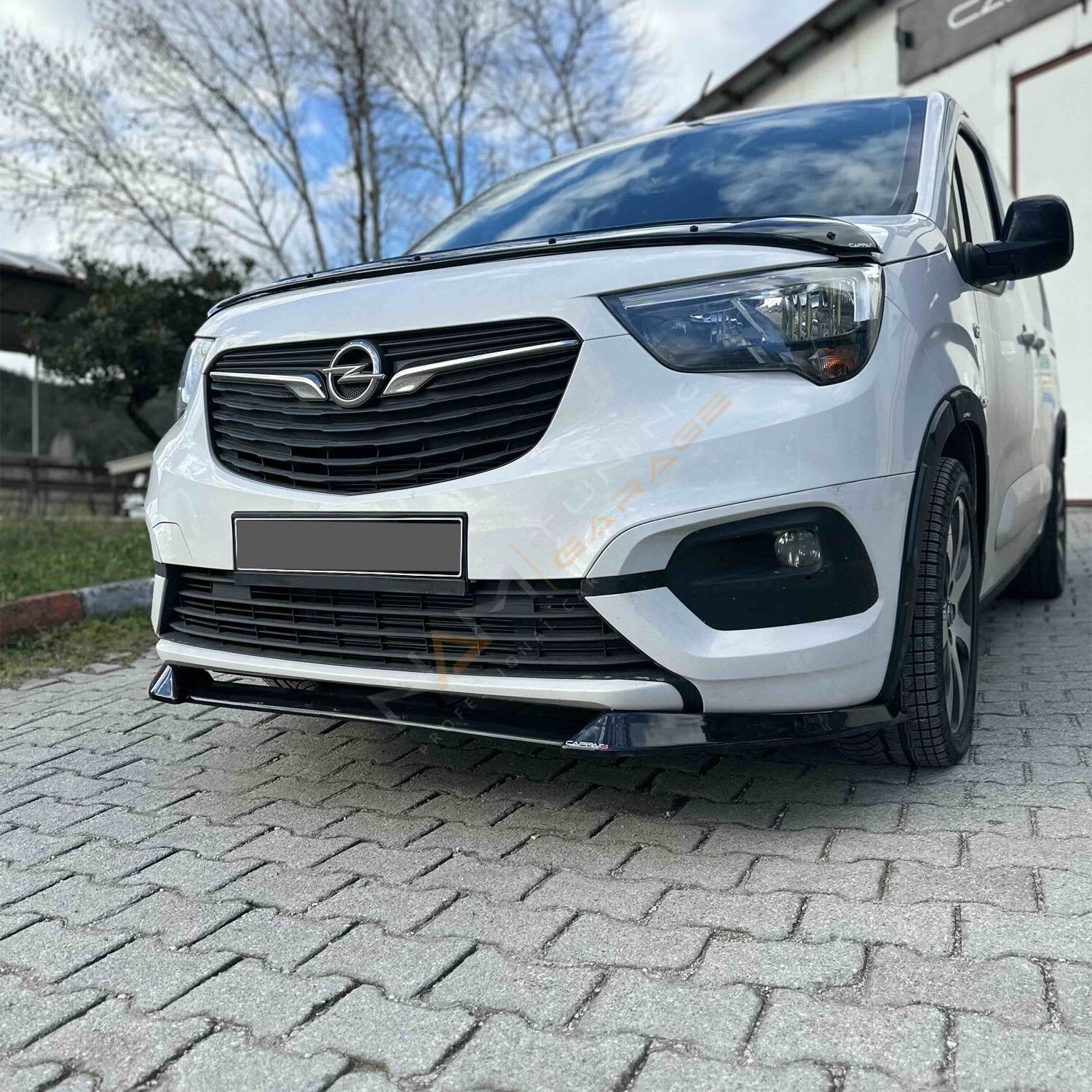 Opel Combo E Ön Tampon Altı Lip Parlak Siyah 2019+ Uyumlu