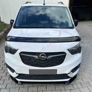 Opel Combo E Ön Tampon Altı Lip Parlak Siyah 2019+ Uyumlu