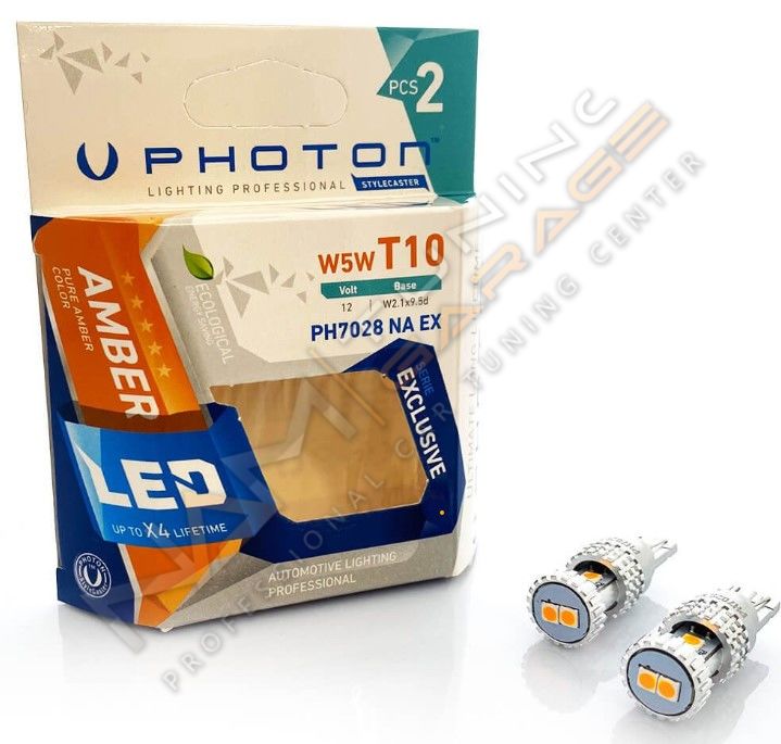 Photon T10 Turuncu W5W 15SMD 12V Exclusive Park Led PH7028 NA