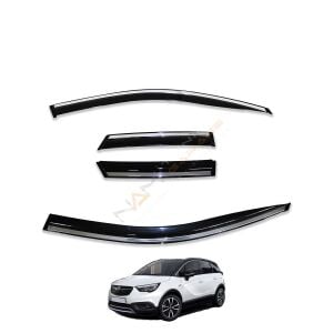 Opel Crossland Cam Rüzgarlığı 4 Parça 2021+