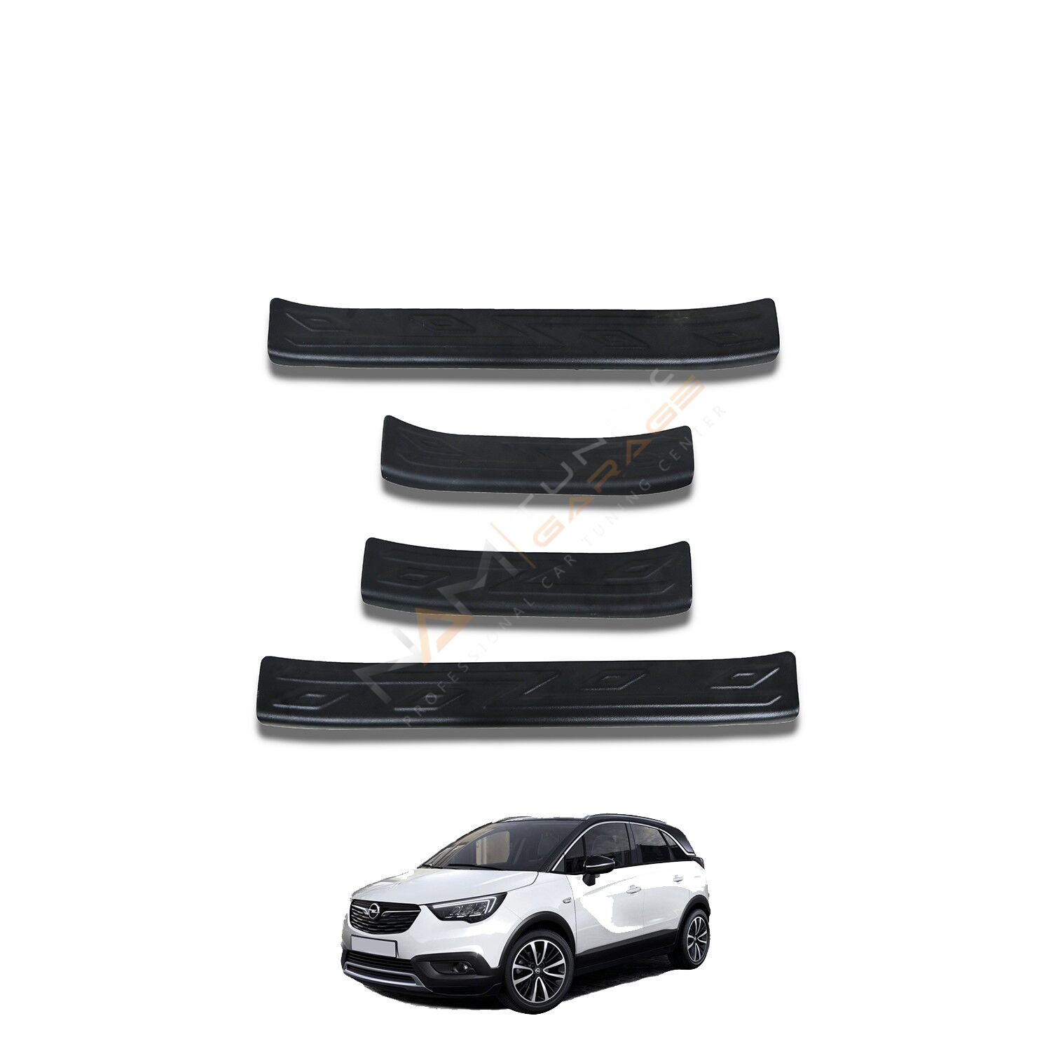 Opel Crossland Kapı Eşiği 4 Parça 2021+