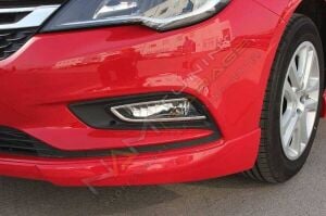 Opel Astra K Krom Sis Farı Çerçevesi 2015+ Paslanmaz Çelik