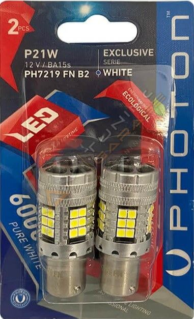 Photon P21W Beyaz Fanlı Blister